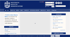 Desktop Screenshot of pime.org